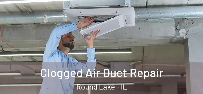  Clogged Air Duct Repair Round Lake - IL